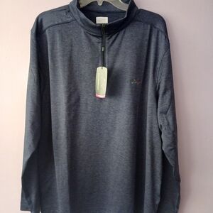 New Greg Norman Collection Men's 1/4 Zip Up XL color- Nahe/Blue